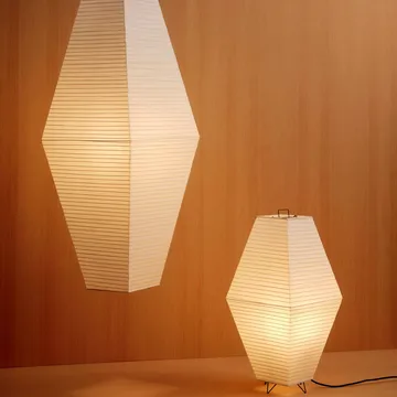 Paper Shade Prism lampeskjerm for gulv- og bordlampe - Classic white, 30×66 cm - HAY