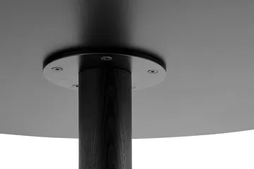 Pastis Table spisebord Ø90 - Black lacquered ash - HAY