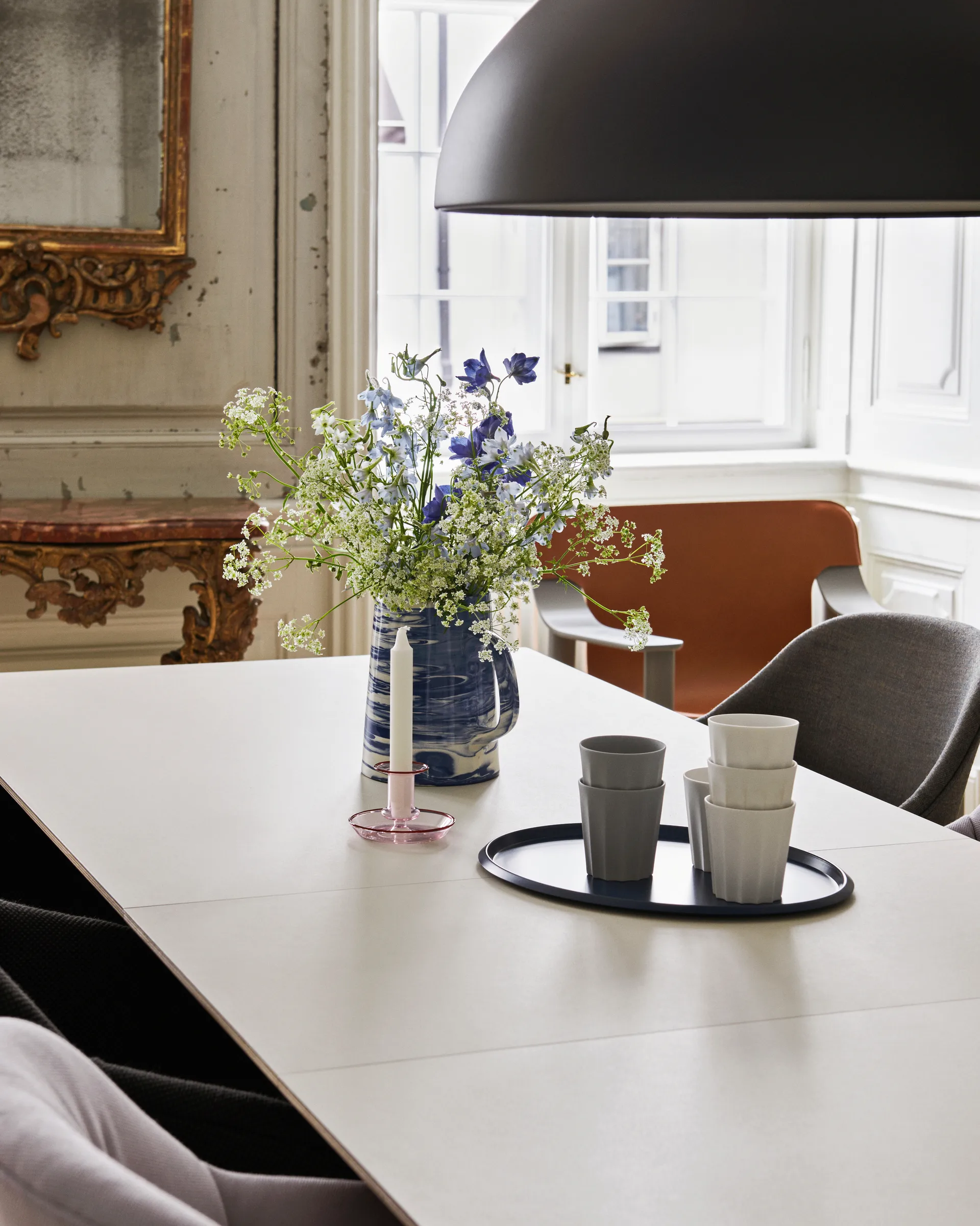 PC pendant pendel L Ø 60 cm, Soft black HAY