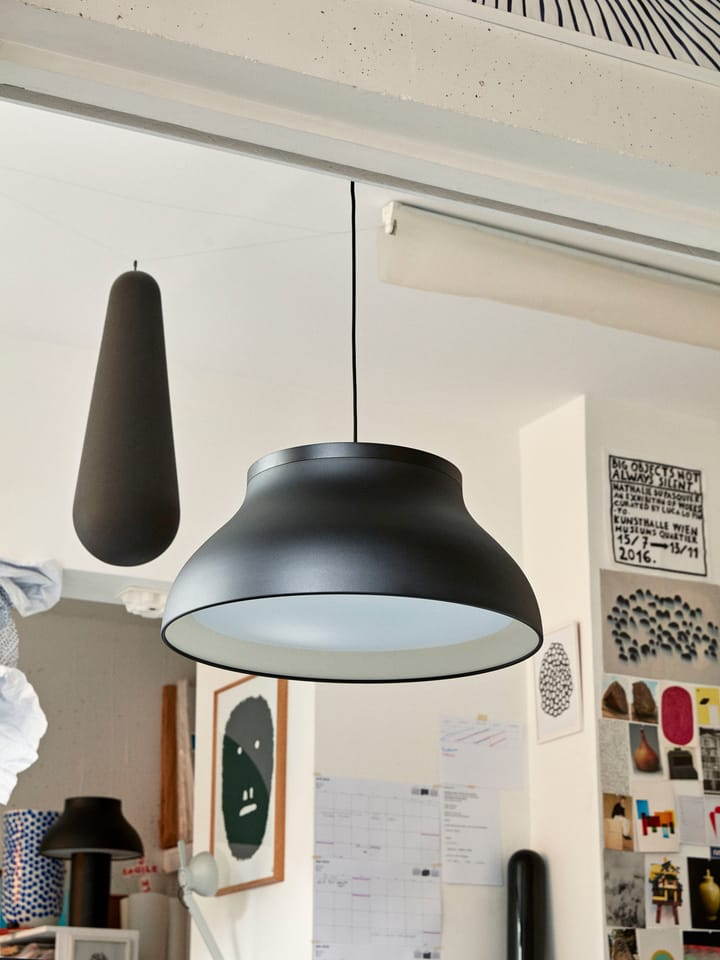 PC pendant pendel L Ø 60 cm, Soft black HAY