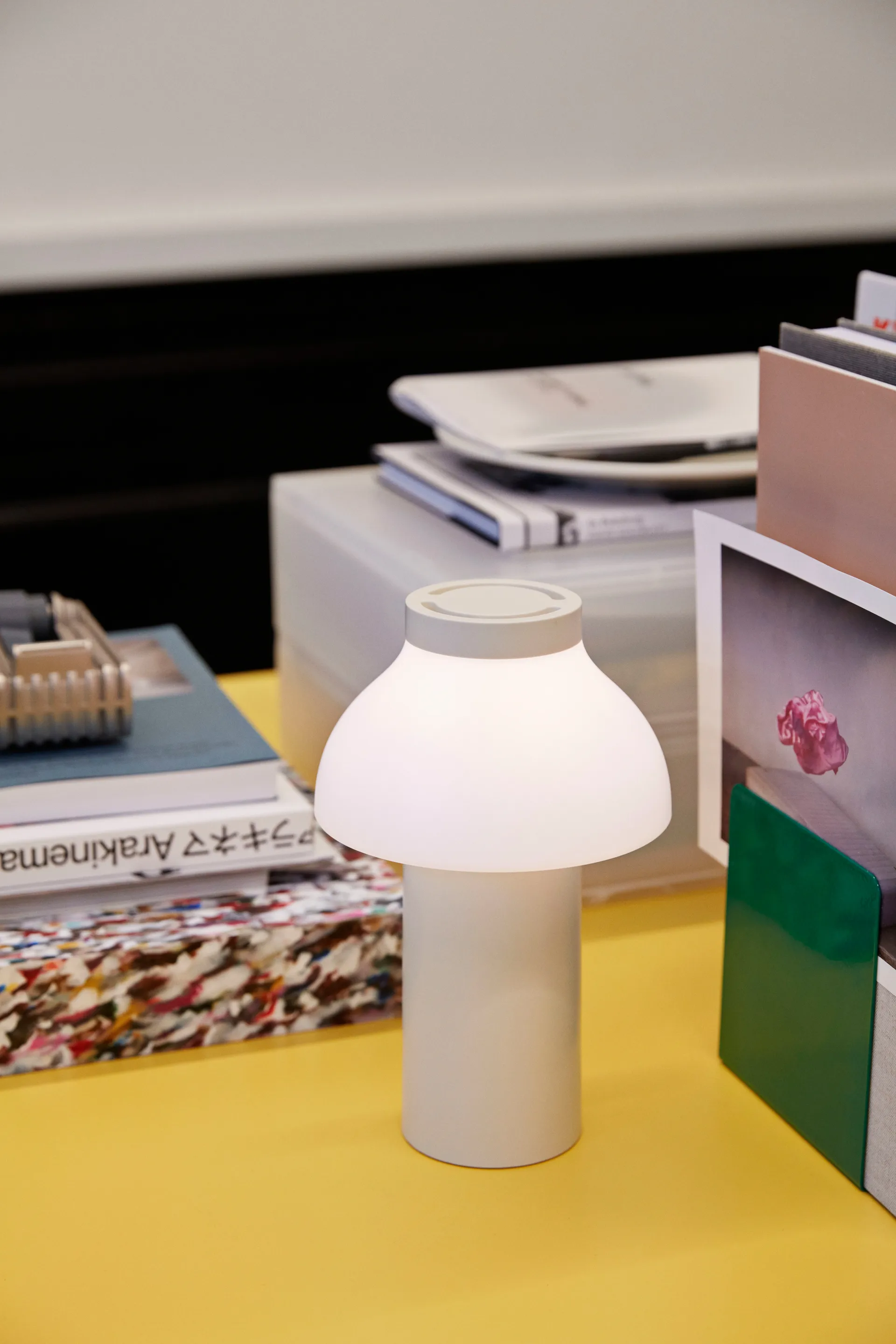 PC Portable bordlampe, Cream white HAY