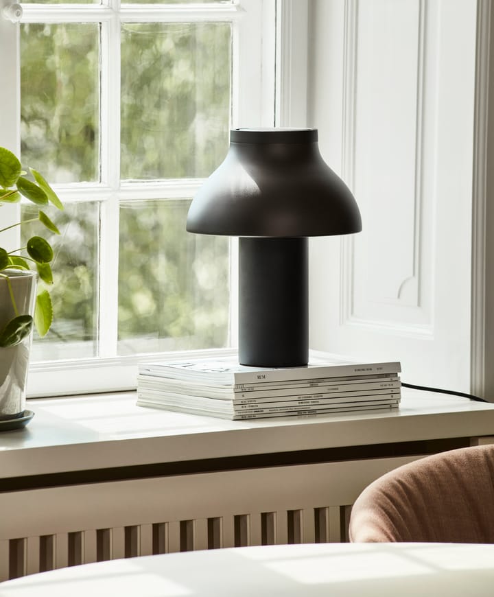 PC table bordlampe S Ø 25 cm, Soft black HAY