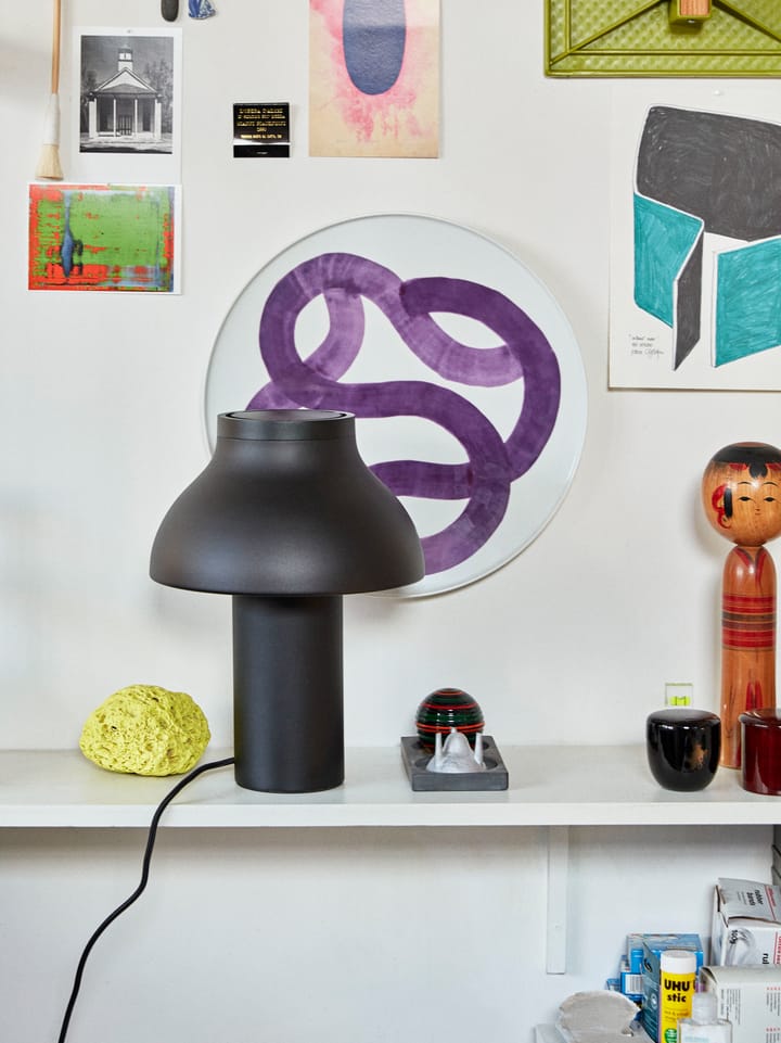 PC table bordlampe S Ø 25 cm, Soft black HAY