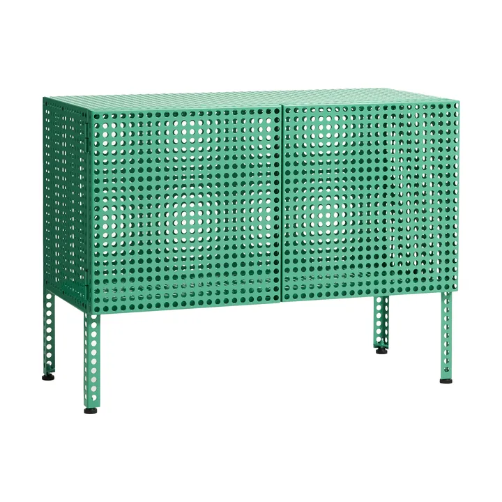 Perforated Cabinet skap small - Soft jade - HAY
