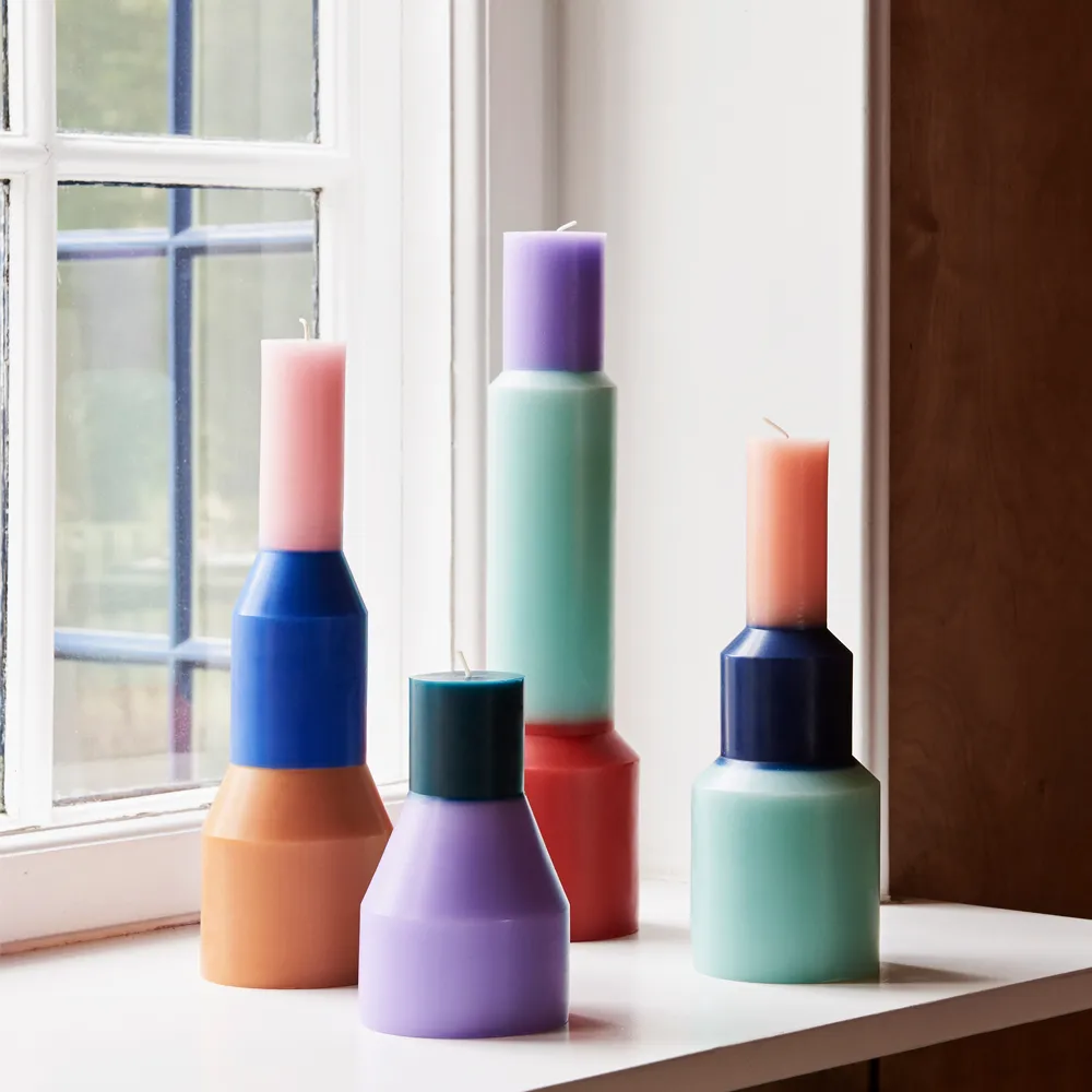 Pillar lys, blue, M HAY