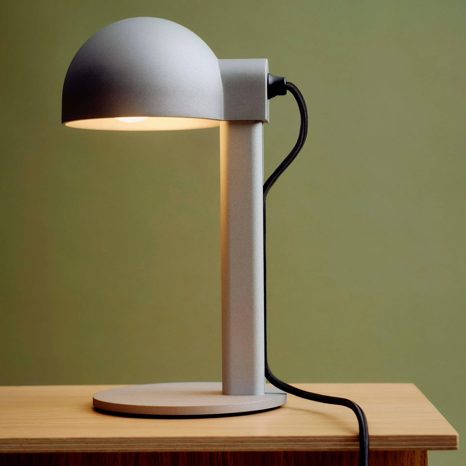 Posto bordlampe, Silver grey HAY