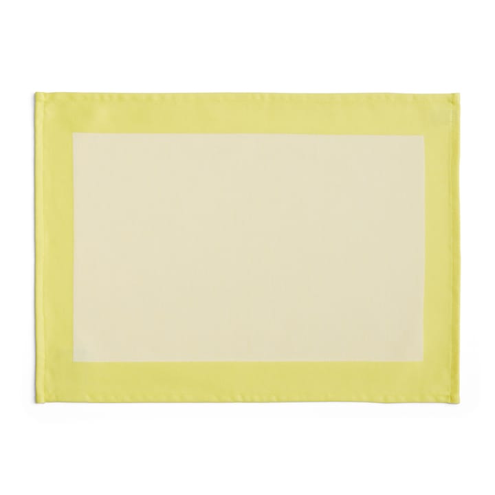 Ram bordbrikke 31x43 cm - Yellow - HAY