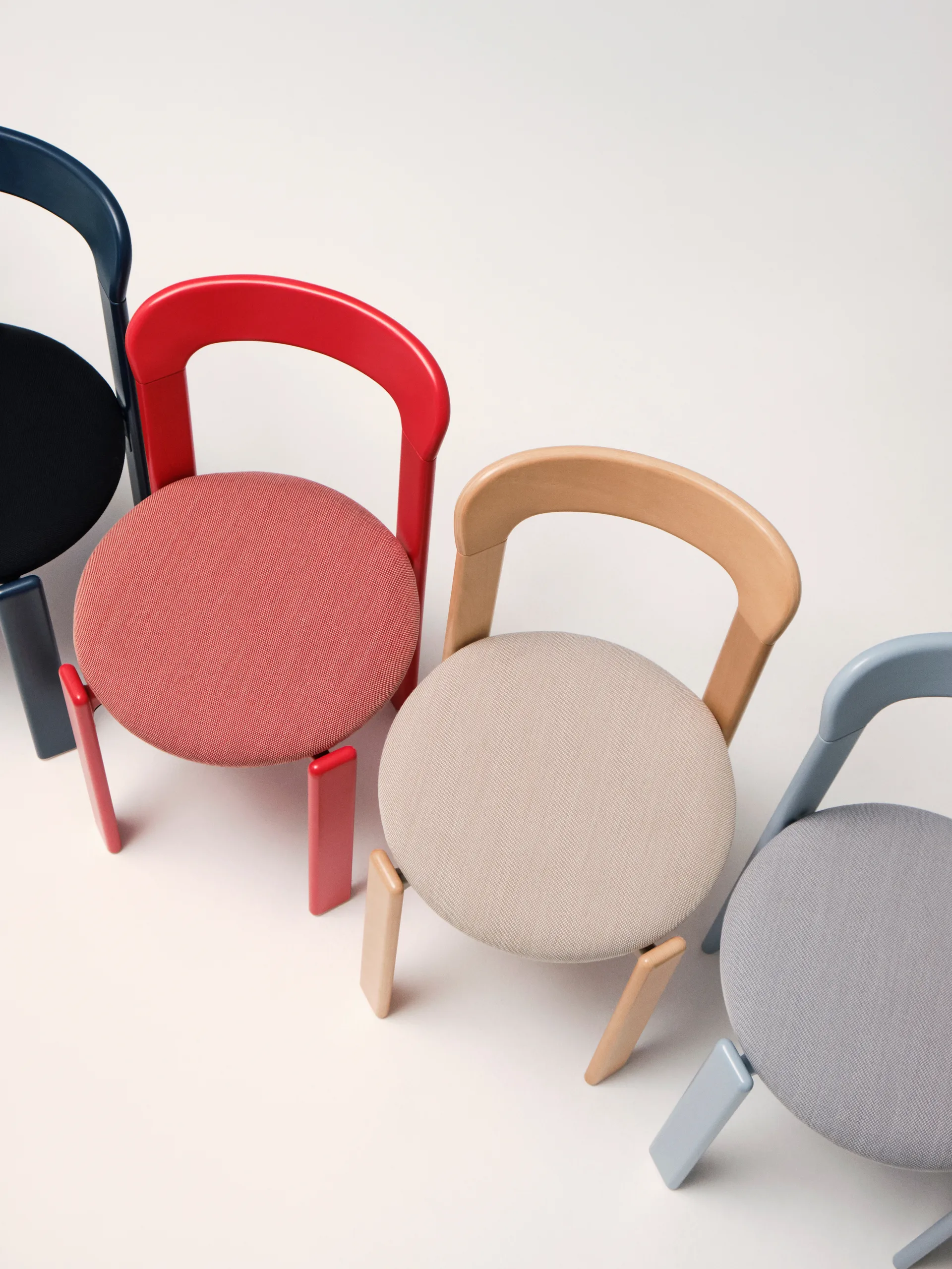 Rey kledd stol, stoff Steelcut Trio 213 Golden HAY