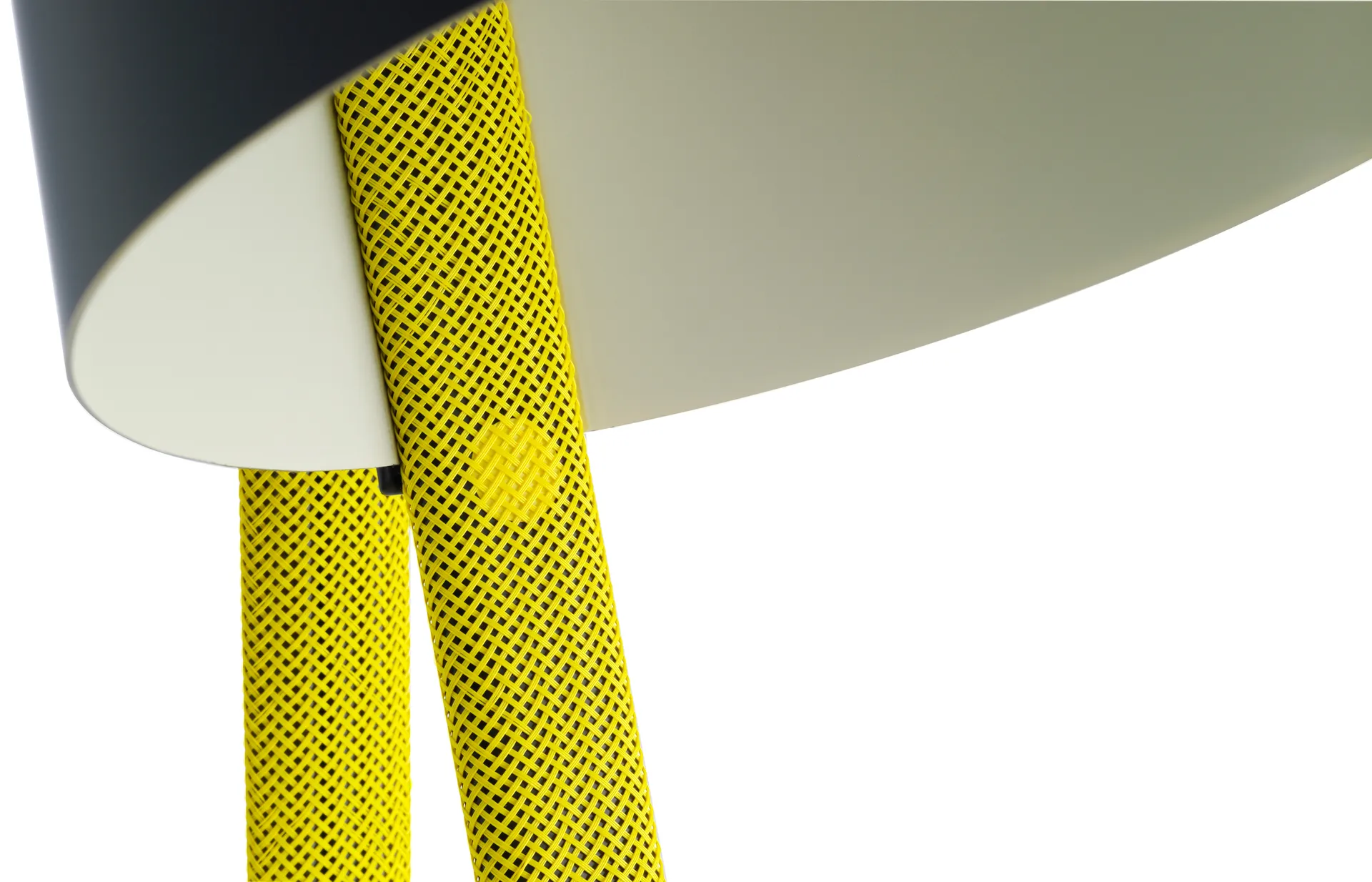 Rope Trick stålampe, Svart-gul HAY