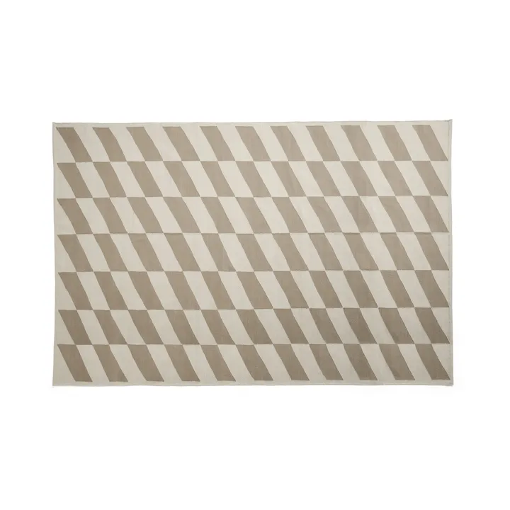 Shift Kelim teppe 200×300 cm - Beige - HAY
