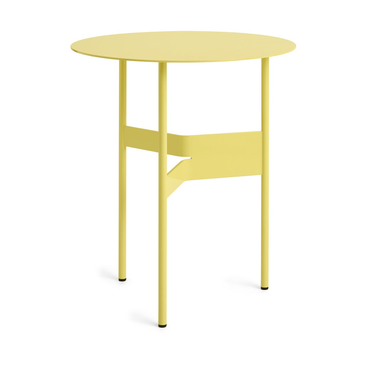 Bilde av HAY Shim coffee table sidebord Ø45 cm Custard