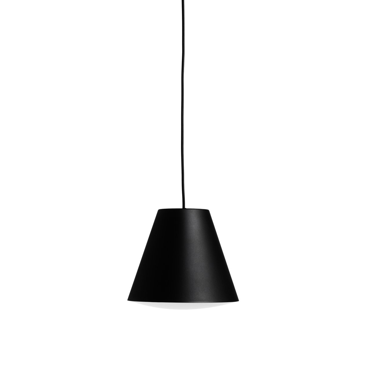 Bilde av HAY Sinker pendant pendel S Ø 23 cm Soft black