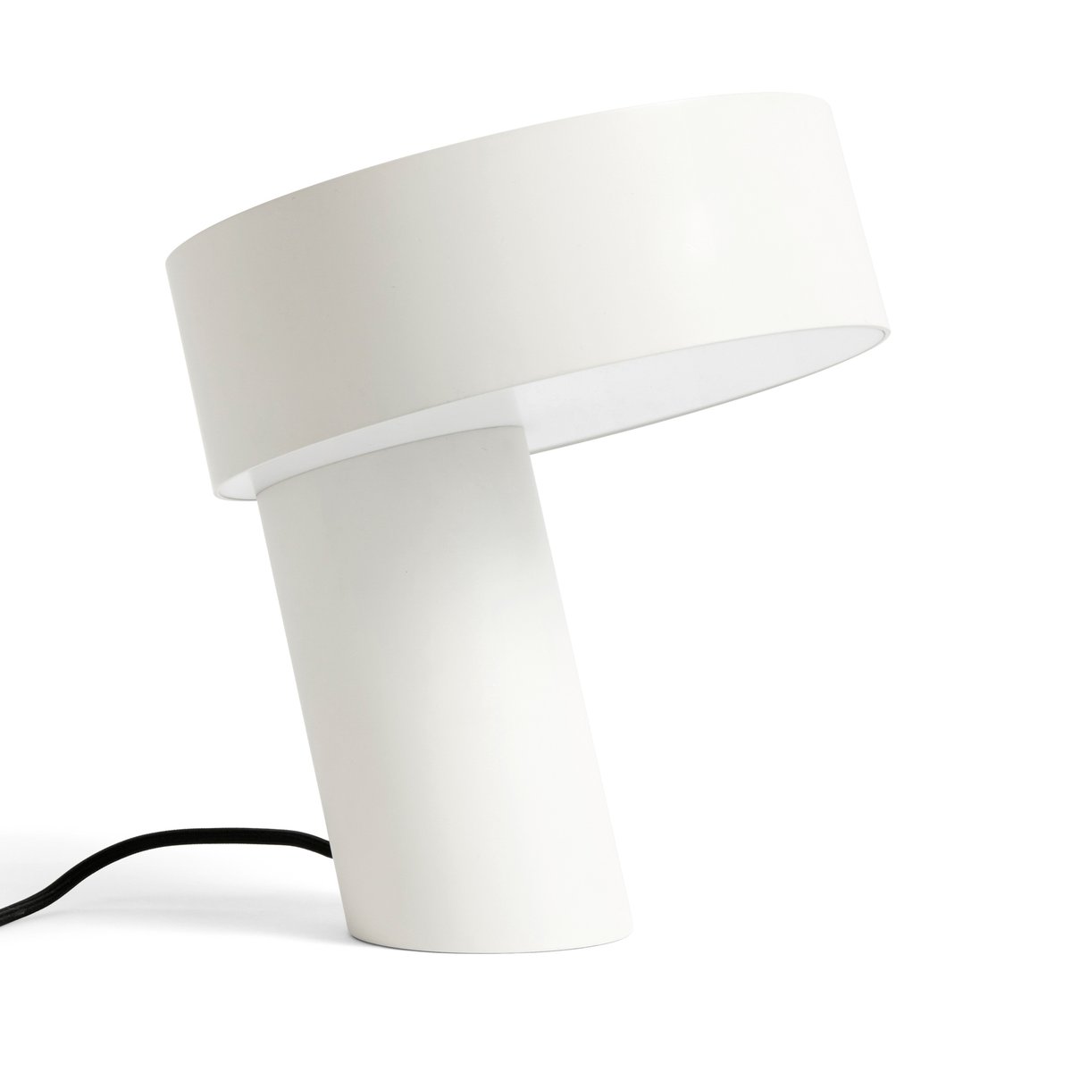 Slant bordlampe White