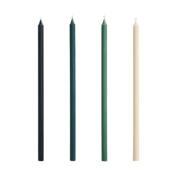 Slim lys 4-pakning - Green-dark green - HAY