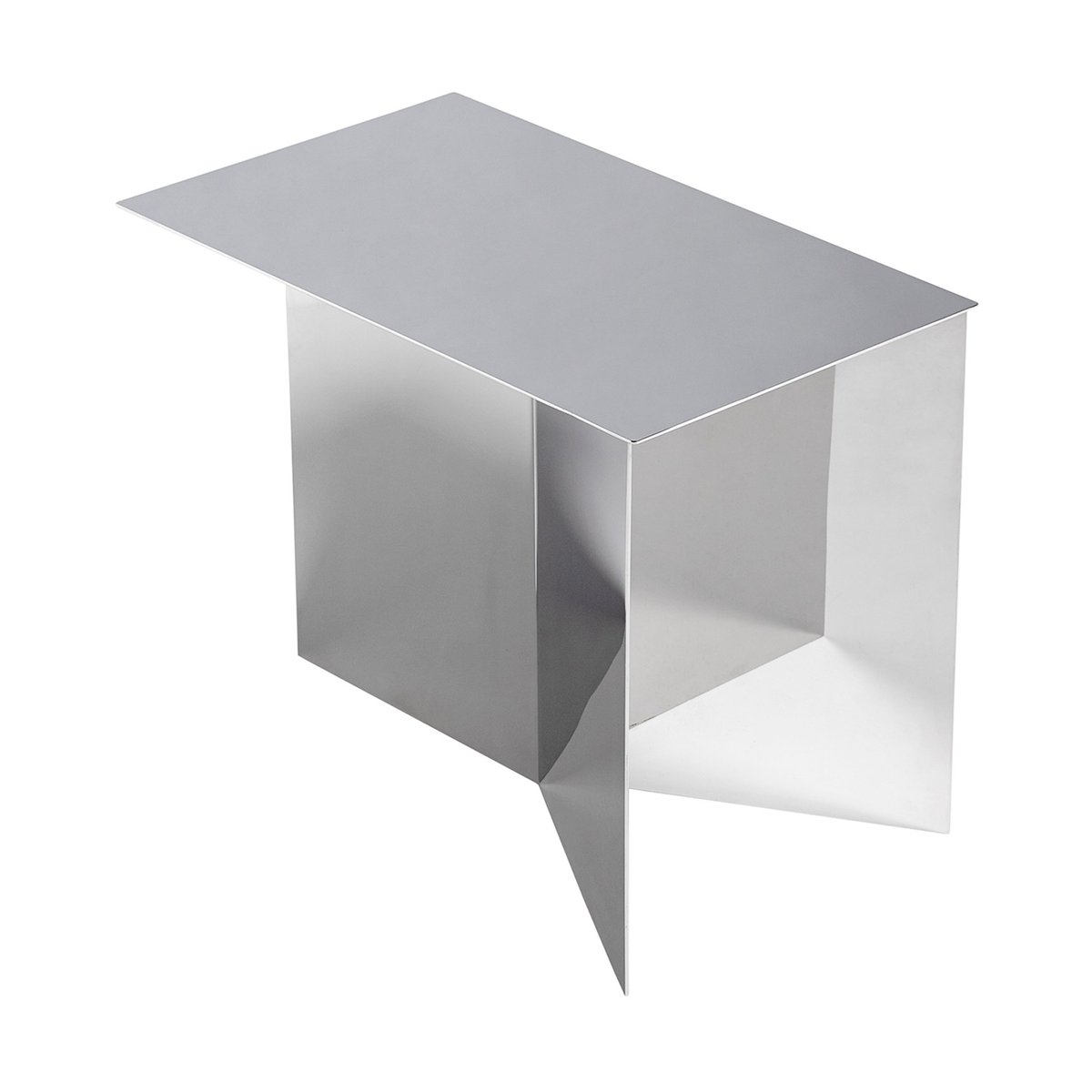 Bilde av HAY Slit Oblong sidebord 275x49 cm Mirror polished steel