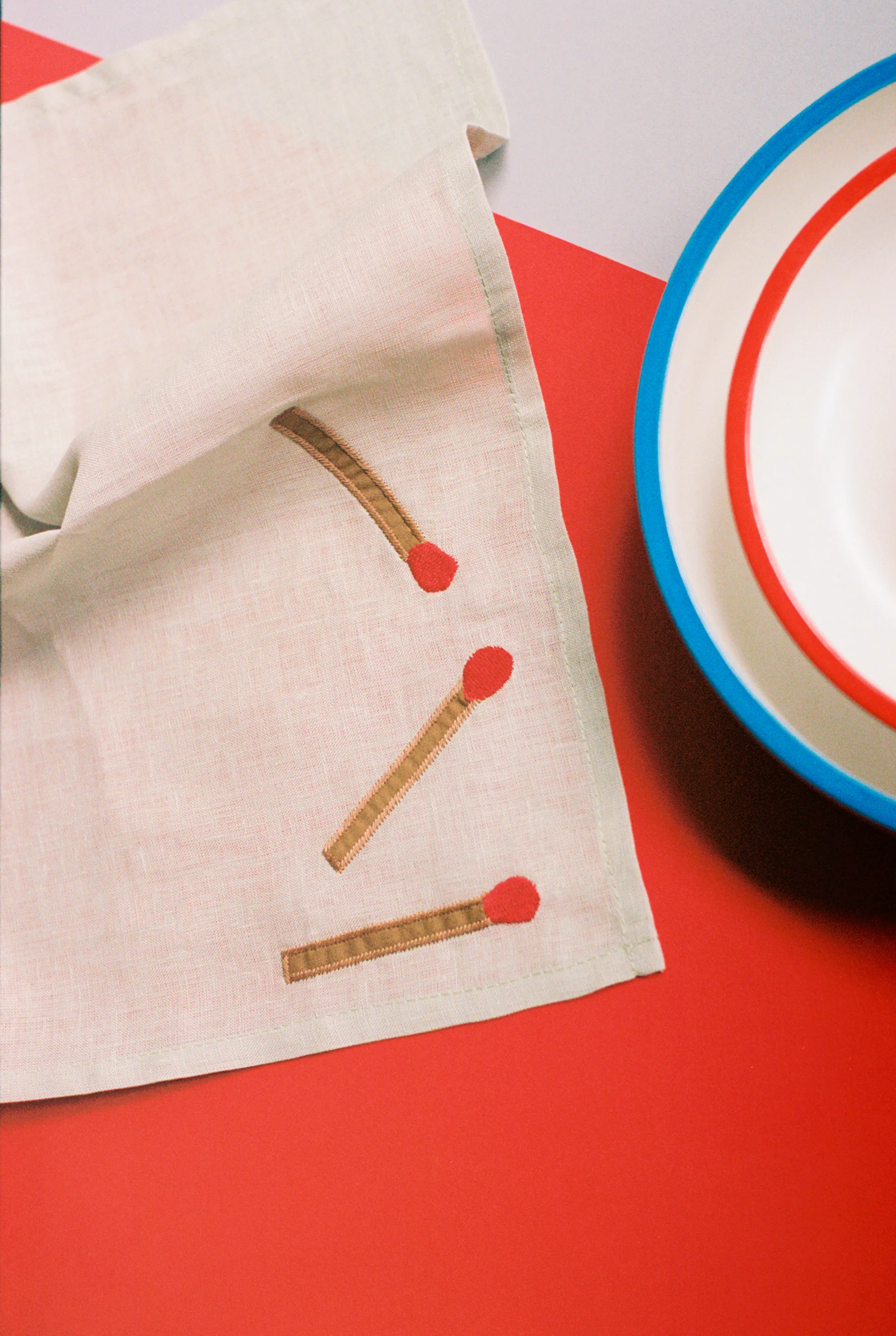 Sobremesa linserviett 45 x 45 cm 4-pakning, Hvit HAY