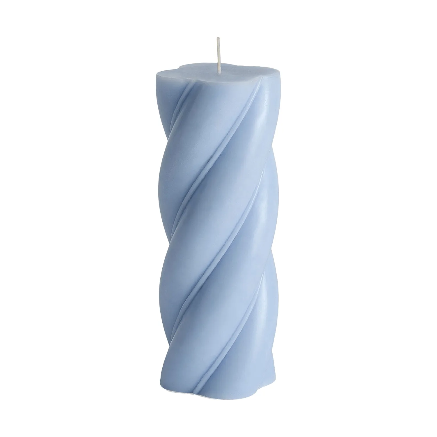 Soft Serve Candle blokklys, Light blue, Ø7,8×19,5 cm HAY