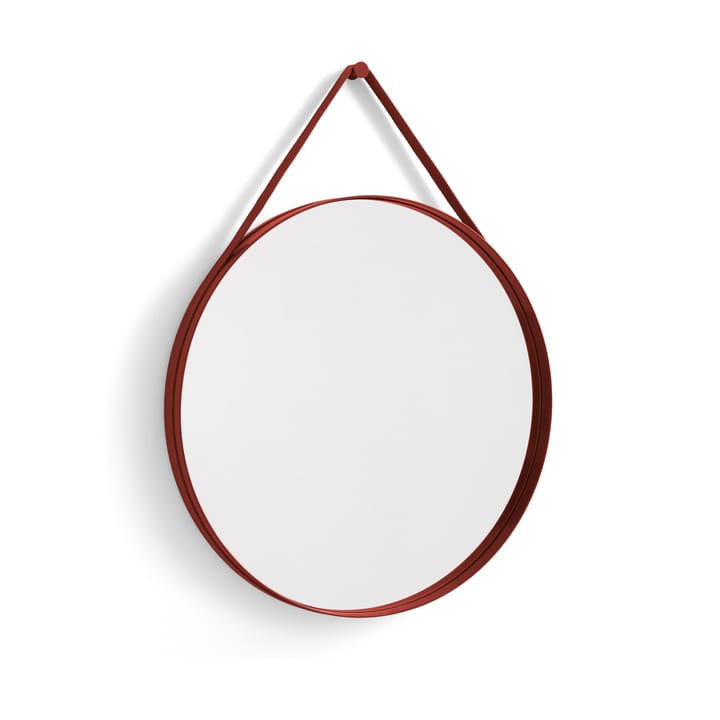 Strap Mirror speil Ø 70 cm - Red - HAY