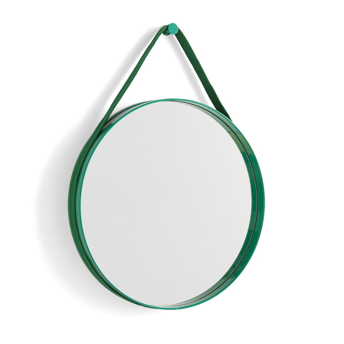 Bilde av HAY Strap Mirror speil Green
