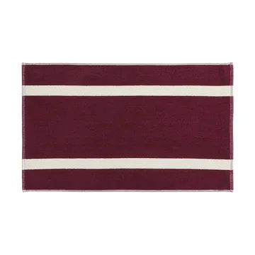 Stripe baderomsmatte - Burgundy, 50x80 cm - HAY