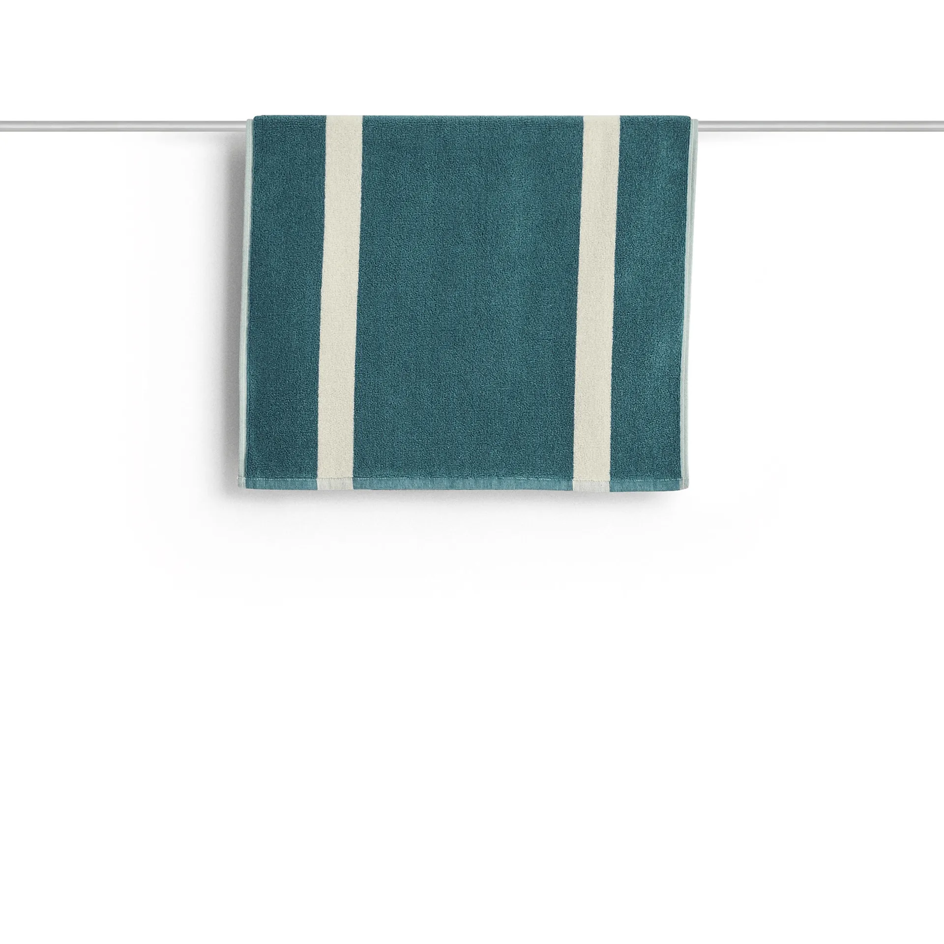 Stripe baderomsmatte, Petrol blue, 50×80 cm HAY