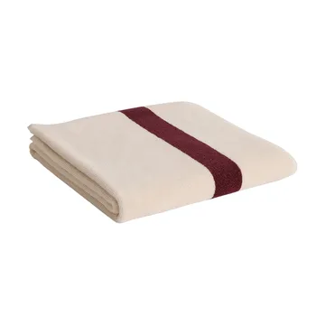 Stripe håndkle - Burgundy, 70×140 cm - HAY