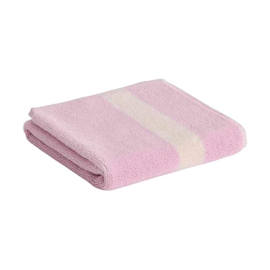 Stripe håndkle, Cool pink, 40x60 cm HAY