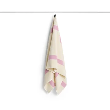 Stripe håndkle - Cool pink, 70×140 cm - HAY