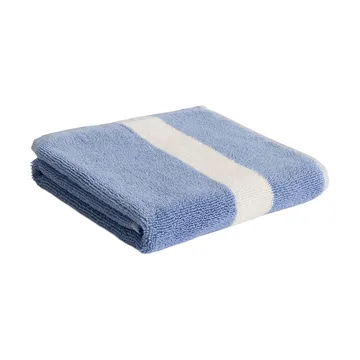 Stripe håndkle - Dusty blue, 40×60 cm - HAY
