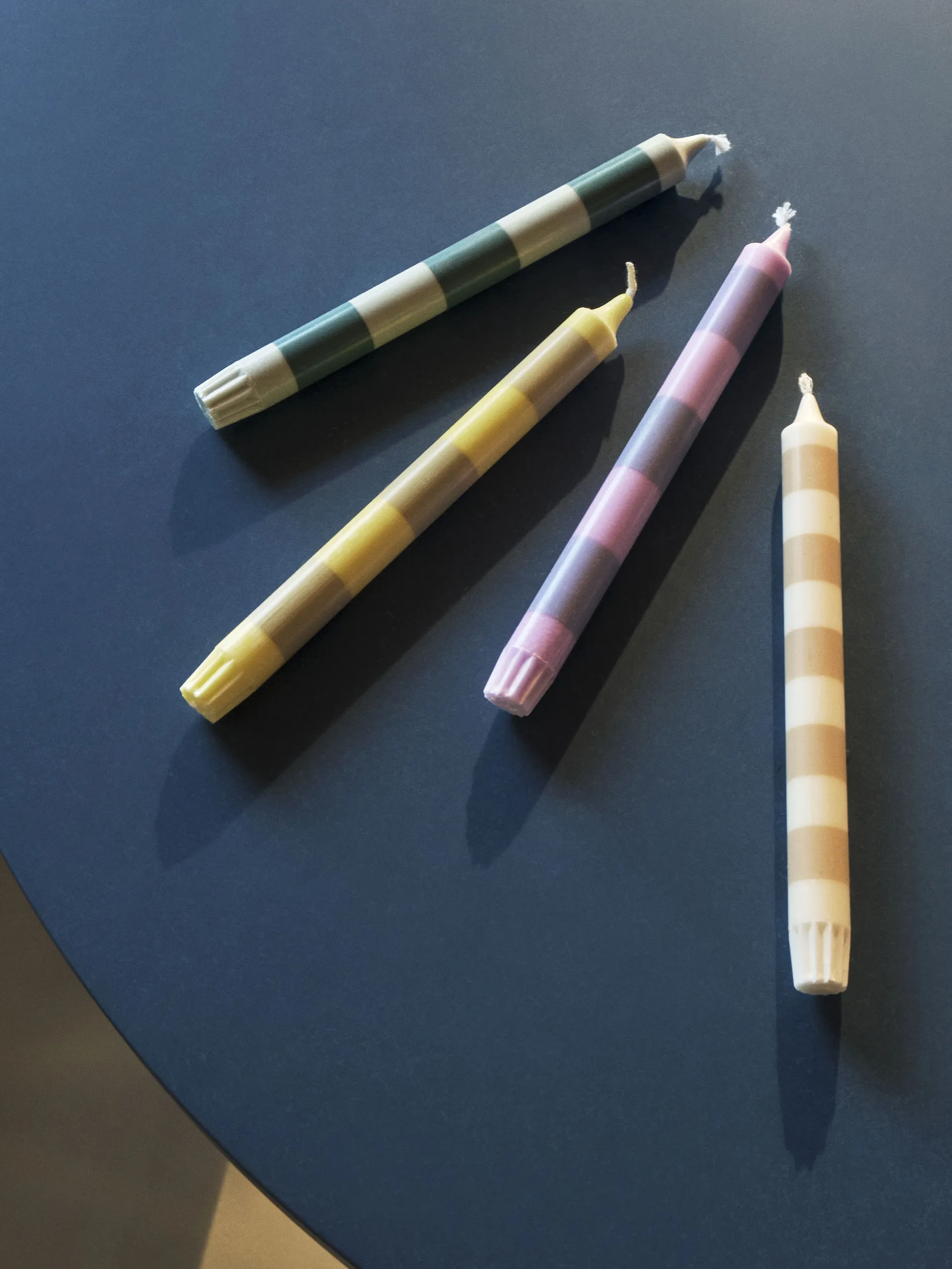 Stripe lys 4-pakning, Douce HAY