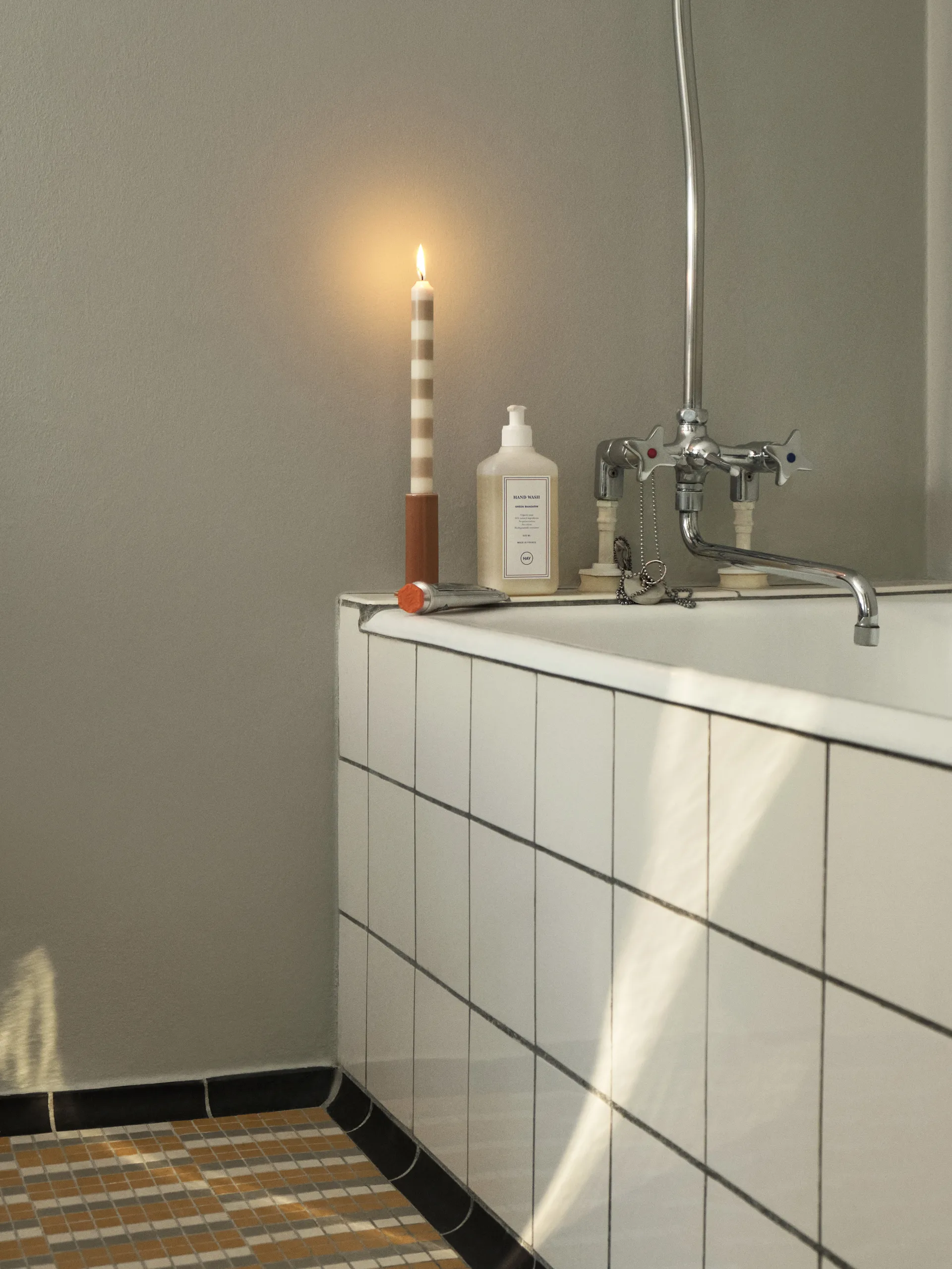 Stripe lys 4-pakning, Douce HAY