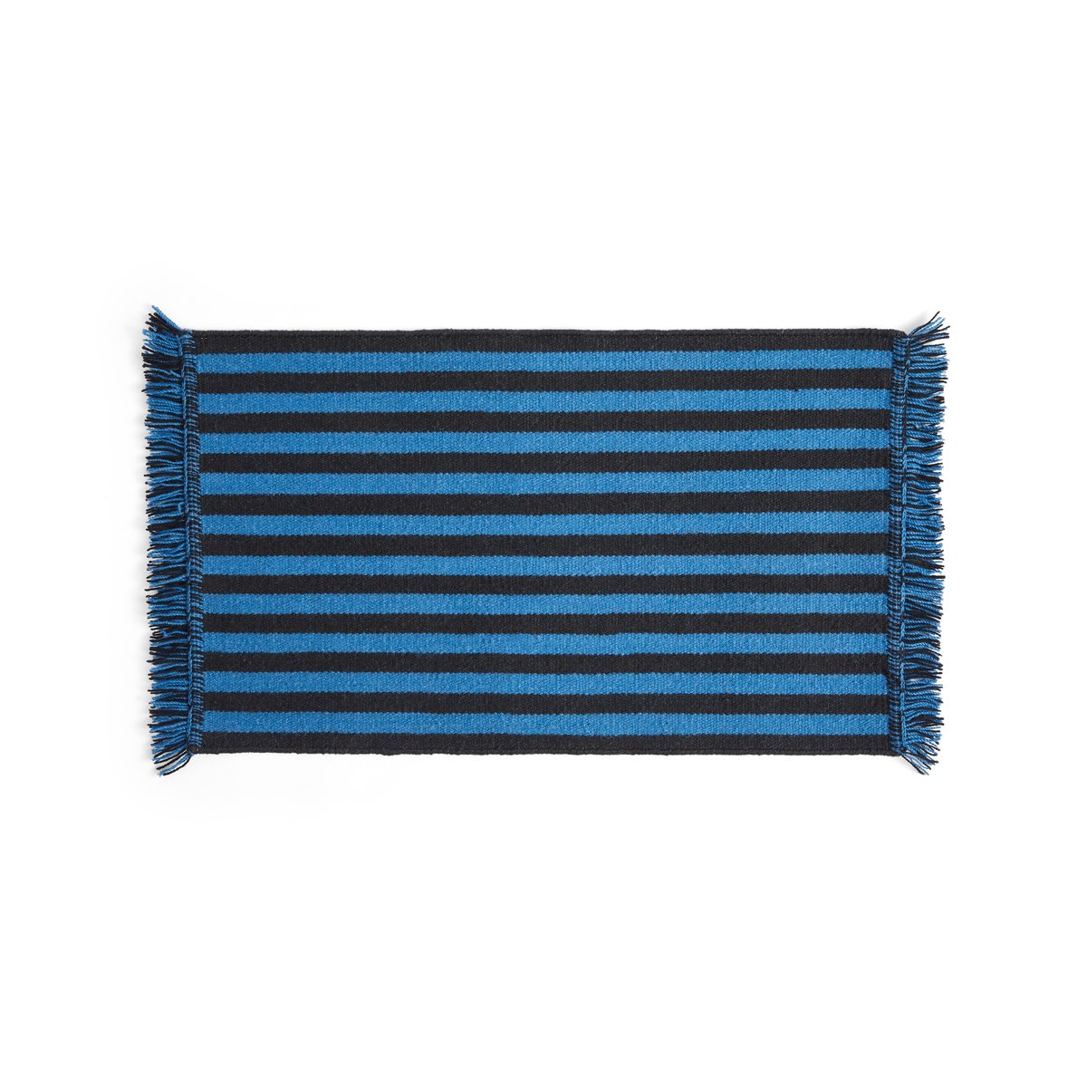 Bilde av HAY Stripes and Stripes dørmatte 52x95 cm Blue