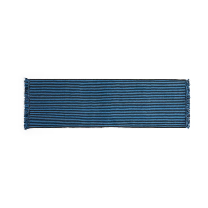 Stripes and Stripes gulvteppe 60x200 cm - Blue - HAY