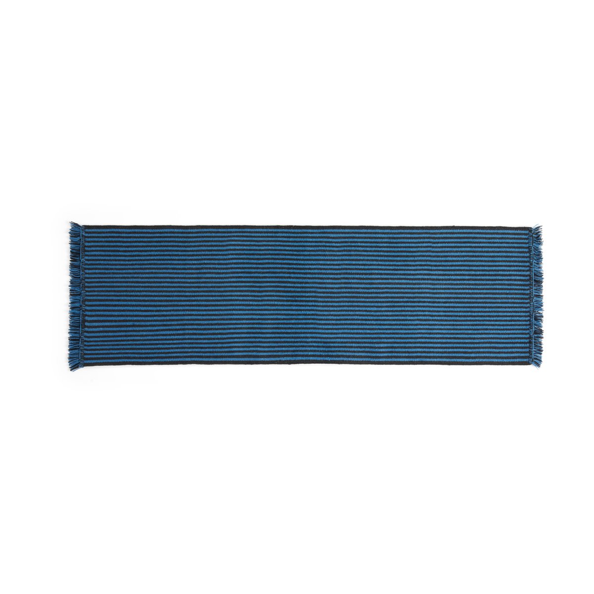 Stripes and Stripes gulvteppe 60x200 cm Blue