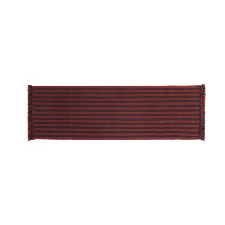 Stripes and Stripes gulvteppe 60x200 cm - Cherry - HAY