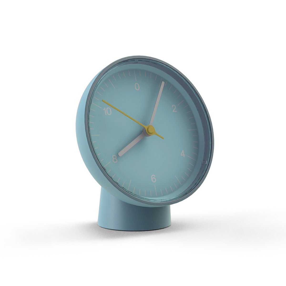 HAY Table Clock vegg/bordklokke Blue | Skandinavisk Design | Bordklokker | Blå