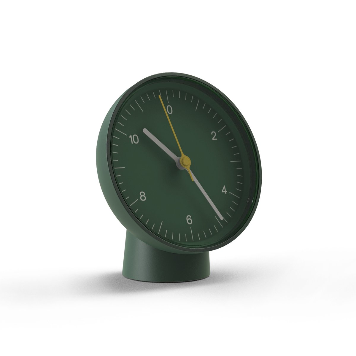 HAY Table Clock vegg/bordklokke Green​ | Skandinavisk Design | Bordklokker | Grønn
