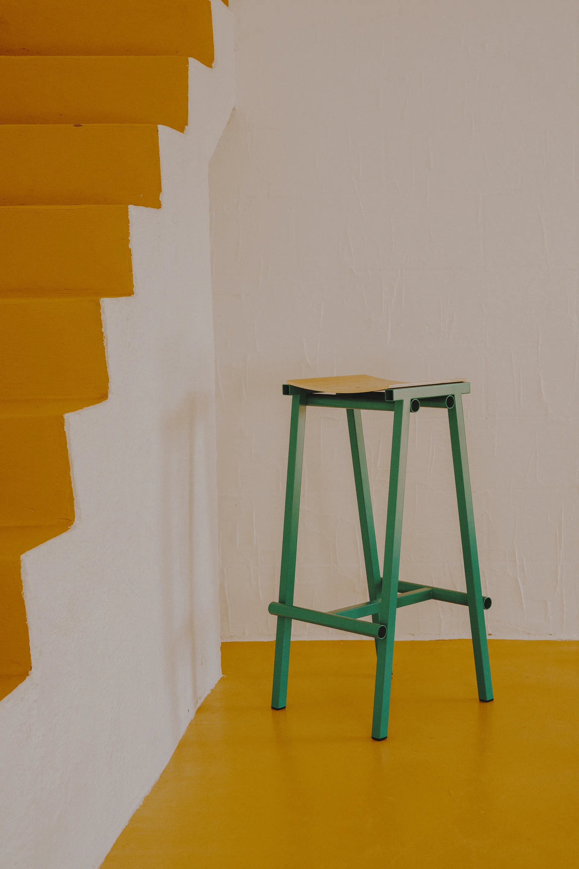 Taburett 8 high barstol 75 cm, Soft jade HAY