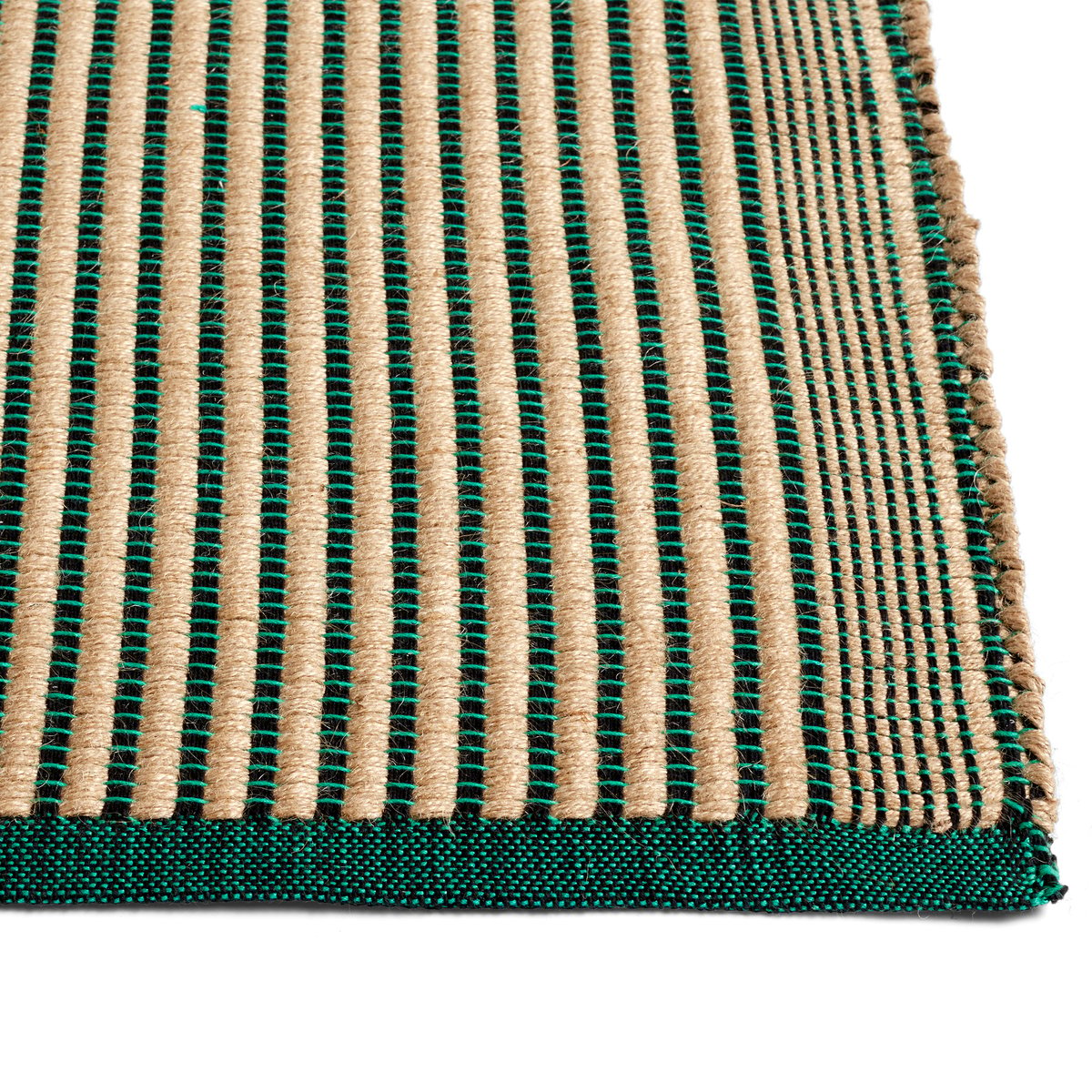 Bilde av HAY Tapis gulvteppe 80x200 cm Black-green