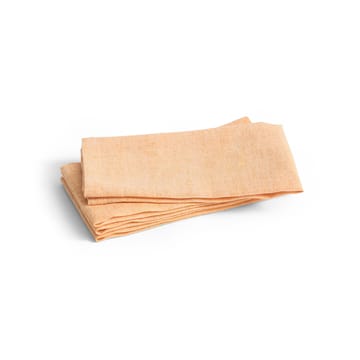 Tavolo bordbrikke/serviett 4-pakning - Soft orange - HAY