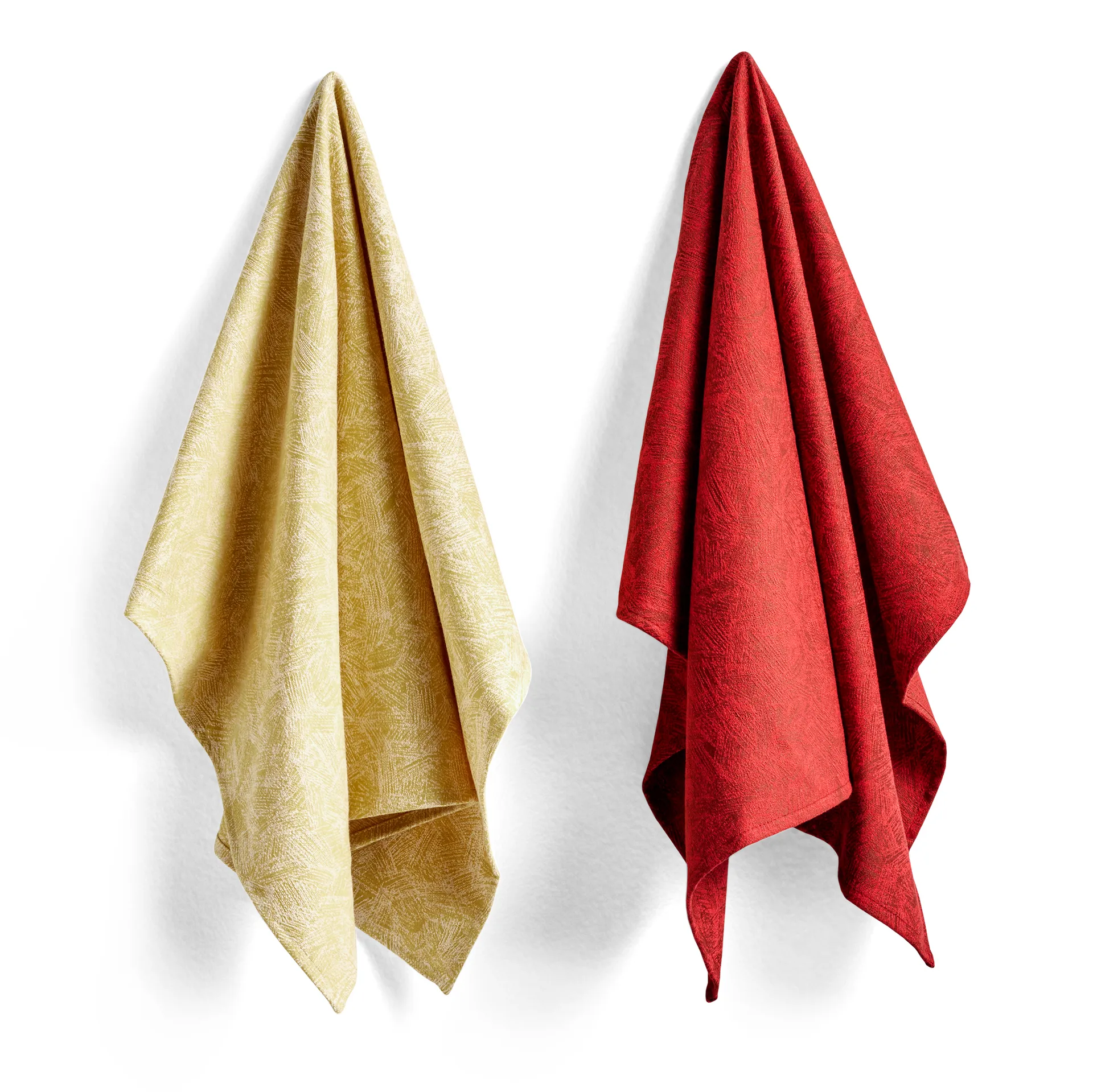 Tea Towel Ballpoint scribble kjøkkenhåndkle 2-stk., No 5 HAY