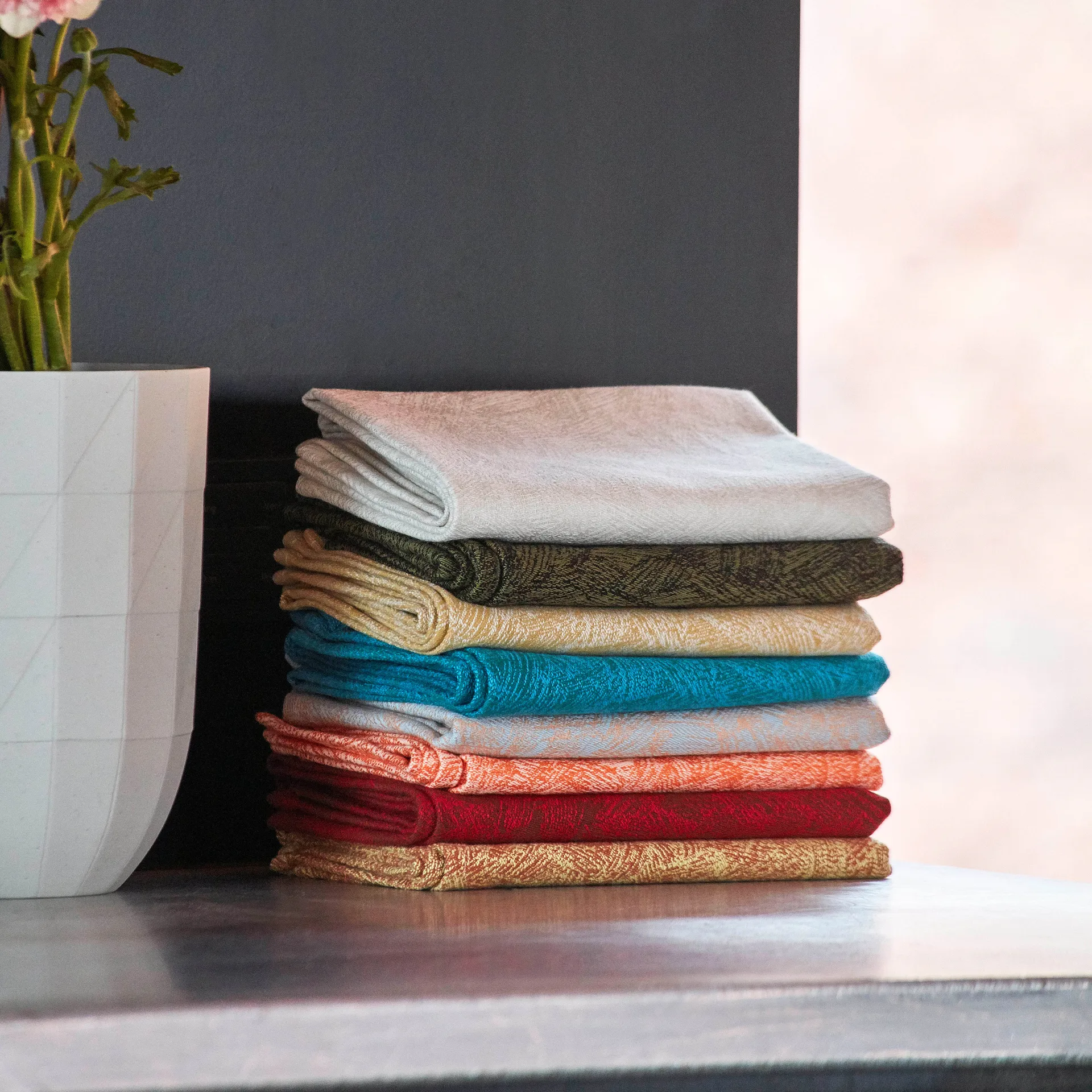 Tea Towel Ballpoint scribble kjøkkenhåndkle 2-stk., No 5 HAY