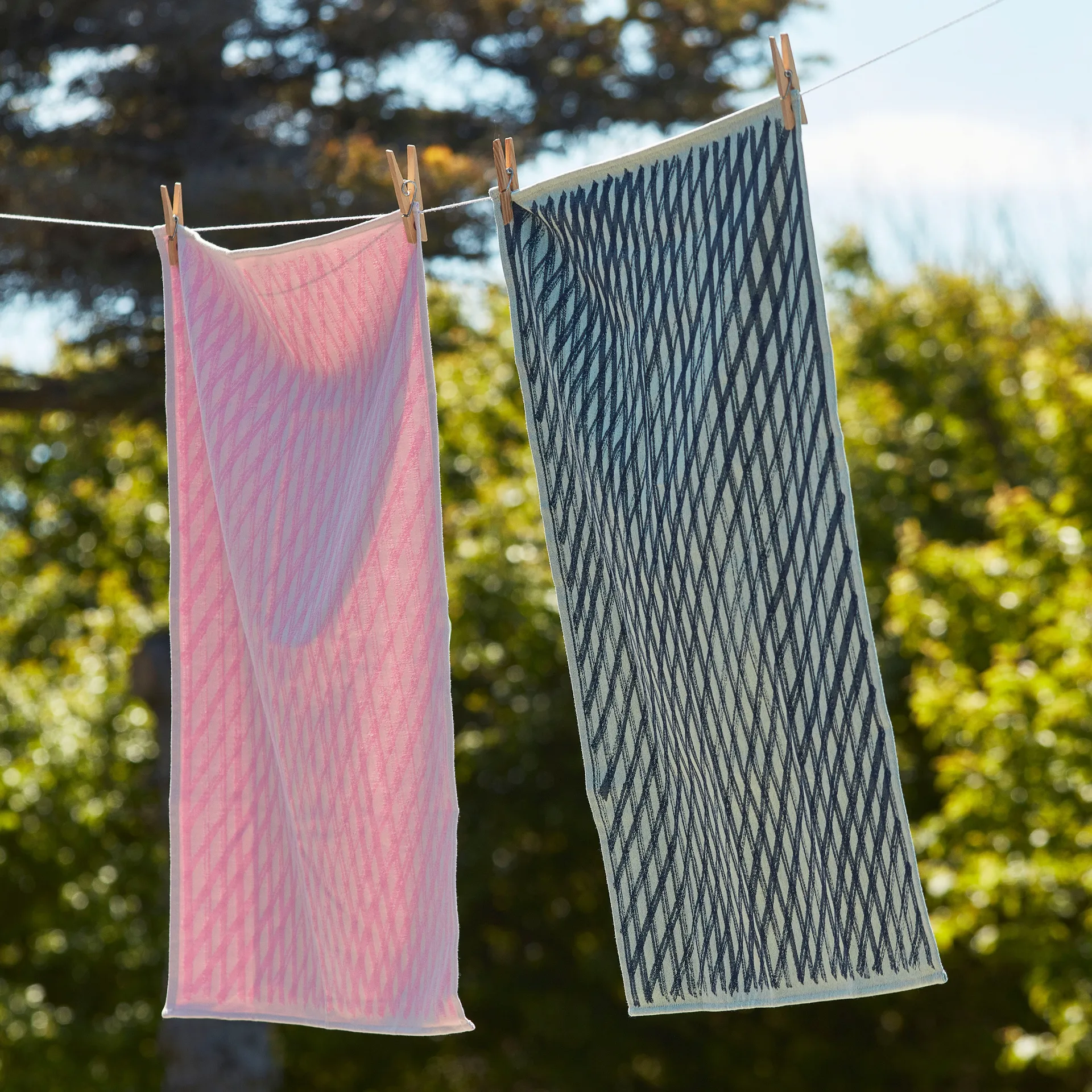 Tea Towel Marker diamond kjøkkenhåndkle 2-stk., No 4 HAY