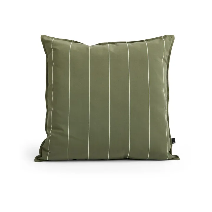 Terrazza pute - Olive narrow stripe, 60x60 cm - HAY