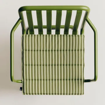Terrazza sittepute - Olive bold stripe, 40x40 cm - HAY