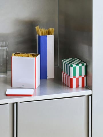 Tin Container oppbevaringsboks medium - Brown-midnight blue - HAY