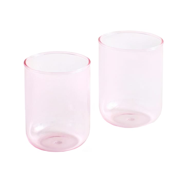Tint tumblerglass 30 cl 2-stk., Pink HAY