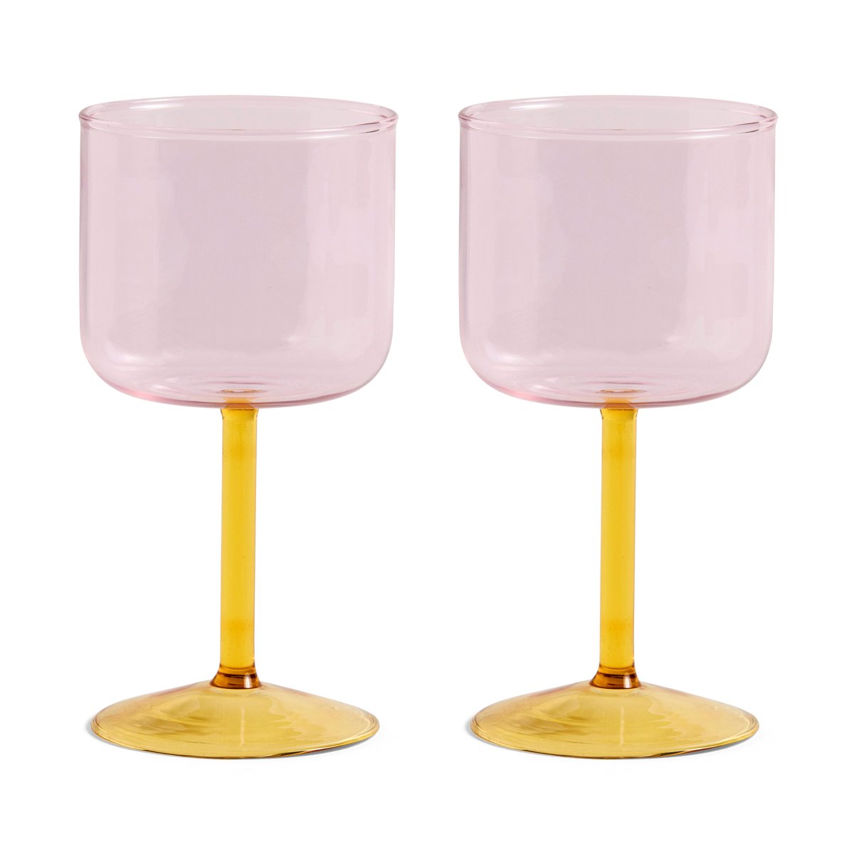 HAY Tint vinglass 25 cl 2-pakning Rosa-gul