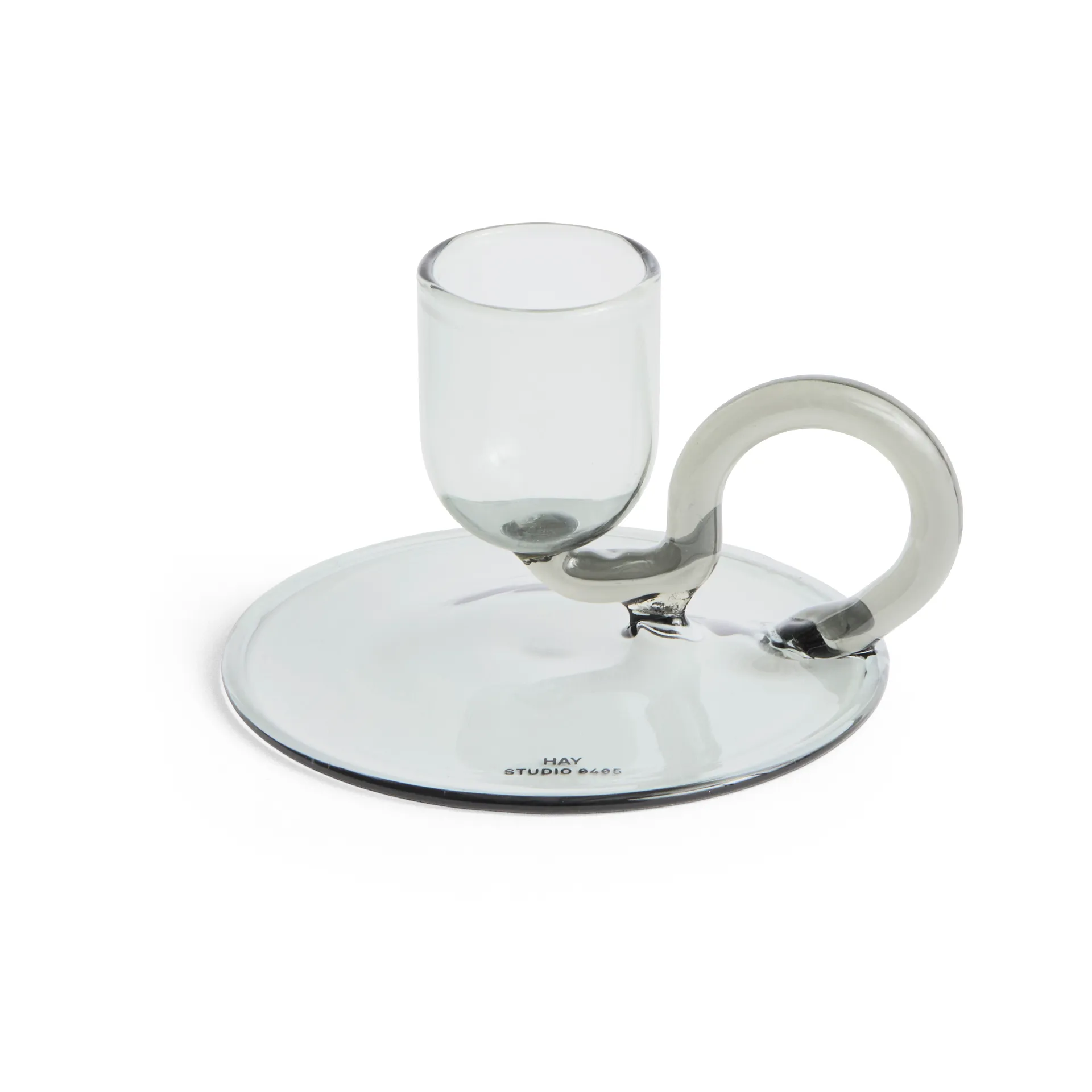 Tiny lysestake curved, Grey HAY