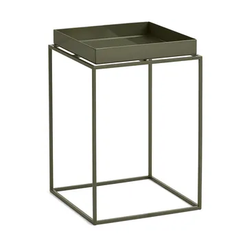 Tray Table medium brettbord - Olive green, 30x30x44 cm - HAY